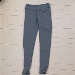 blue/grey leggings